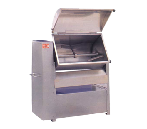 Omcan 13153 37 Inch Electric Meat Mixer 110 Lbs Bowl Capacity with Stainless Steel Tank