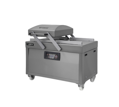 Omcan 50000 56 Inch Double Chamber Vacuum Packaging Machine Stainless Steel