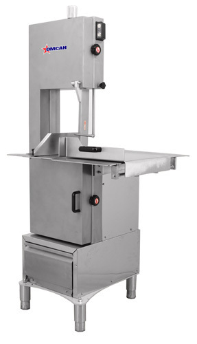 Omcan 46787 31 Inch Electric Meat Bone Saw Floor Model 95 Inch Blade Length