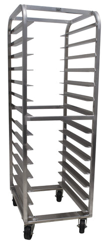 Advance Tabco PDB14 - Pizza Dough Box Rack, end loading, open sides, (14) box capacity, 20-1/4