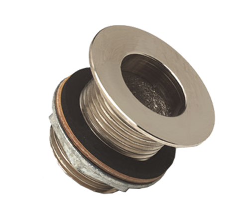 Advance Tabco A-10 - Waste Outlet with Lock Nut & Washer, 1