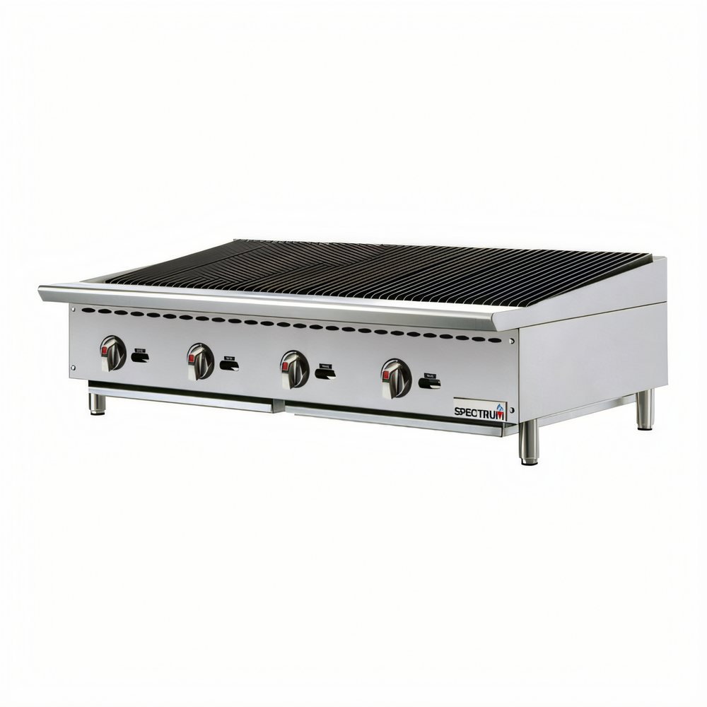 Parrillas a gas Winco NGCB-48R Spectrum™