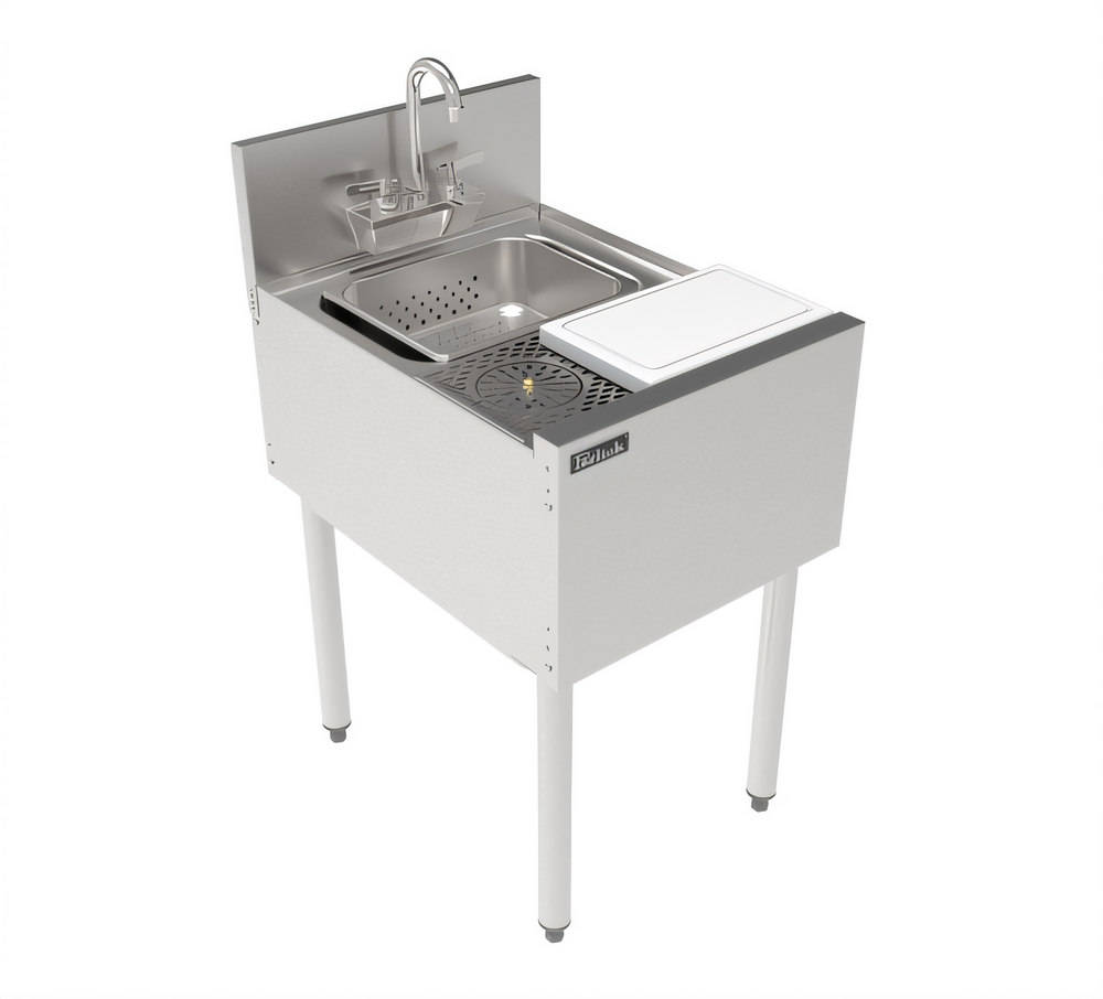 Perlick Corporation TSF18PS-SBR Top Shelf Bar Equipment