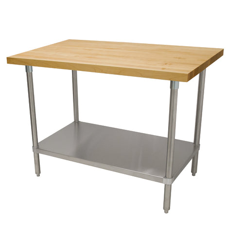 Advance Tabco H2S-303 - Maple Top Work Table, 36