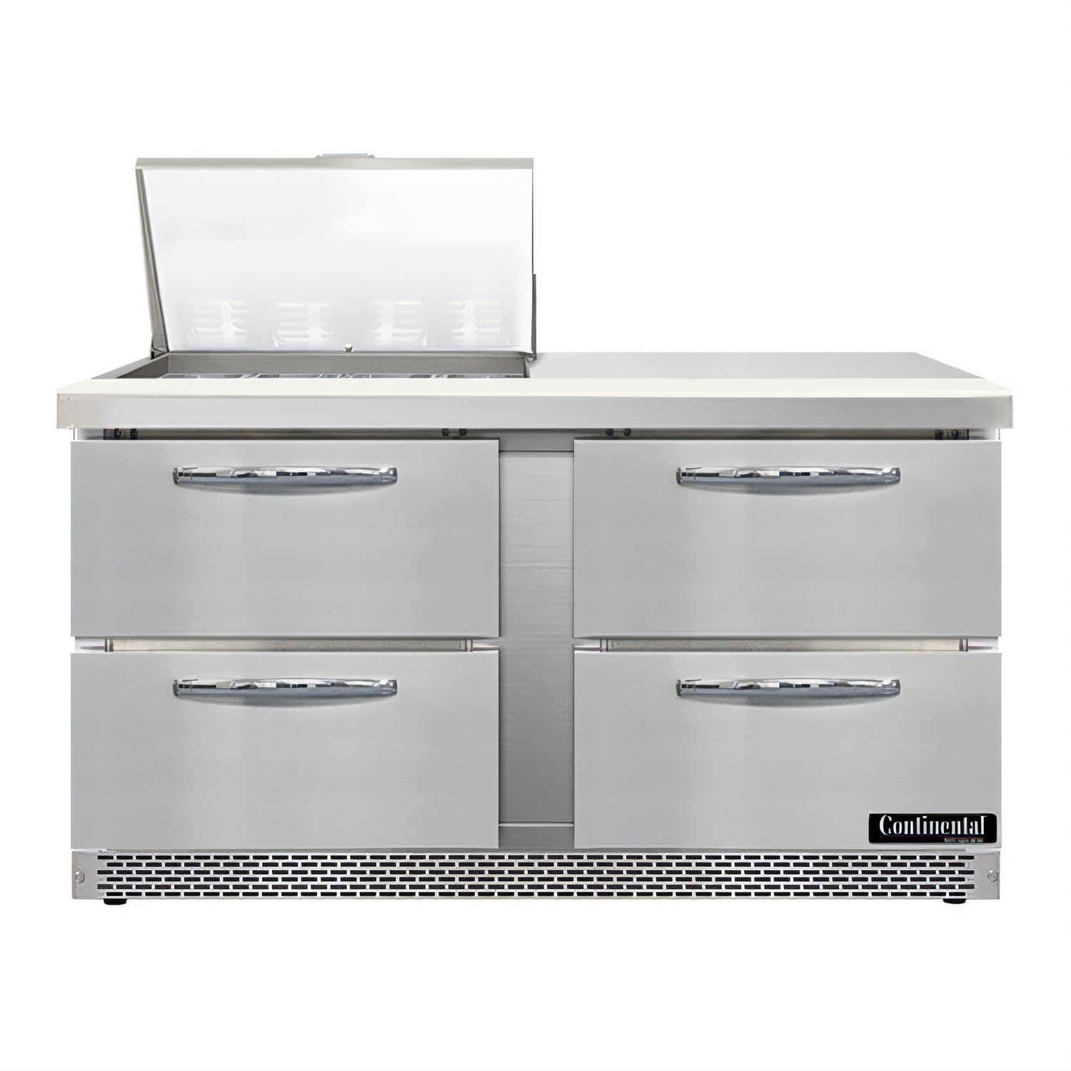 Continental Refrigerator SW60N12M-FB-D Mighty Top Refrigerated Prep Tables