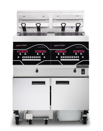 Henny Penny EEG242.0 - Evolution Elite® Open Fryer, gas, (2) wells, 30 lb. capacity per full vat, Oil Guardian™ automatic