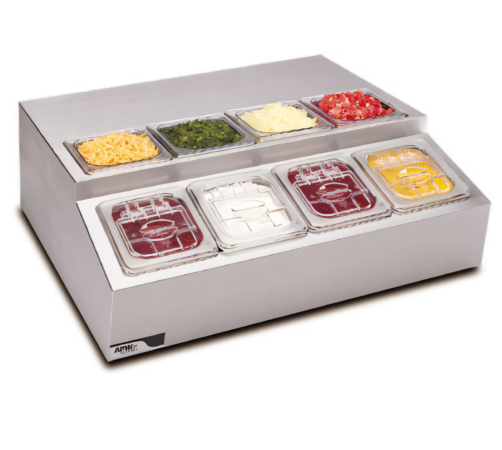 APW Wyott RTR-8 Refrigerated Prep Tables