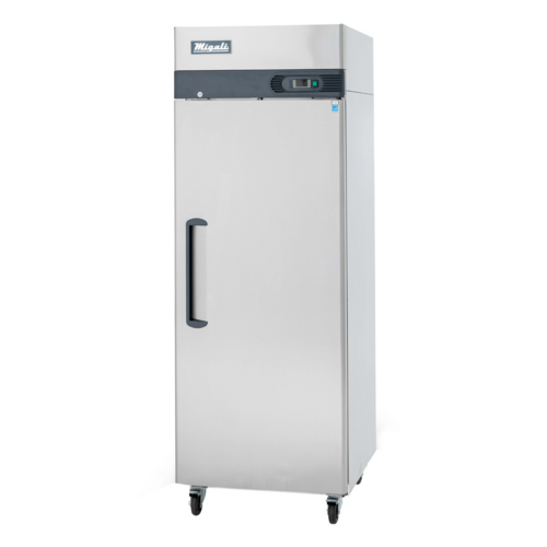 Migali C-1R-HC 28" 1-Section Reach-In Refrigerator w/ Solid Right Hinged Door, Top Mount, 21 cu. ft.