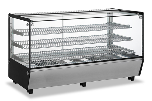 Omcan 47428 60 Inch Display Warmer Case Electric Countertop Full Service