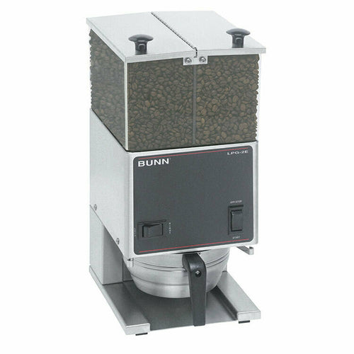 BUNN 26800.0000 - 26800.0000 LPG2E, Low Profile Grinder, portion control, dual 3 lbs. hoppers capacity, 17-1/2
