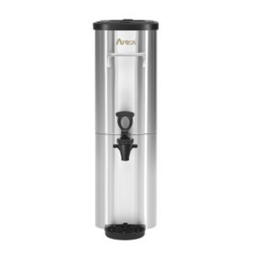 Atosa USA, Inc. TD-3T-DT - Tea Dispenser, tall, with drip tray, 8"W, 3 gal/11.36 L capacity, removable lid, stainless steel