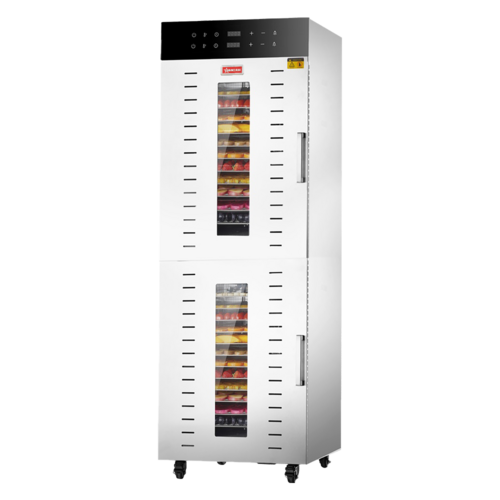 Omcan 48177 (CE-CN-0032) Food Dehydrator Double Zone (2) Glass Doors