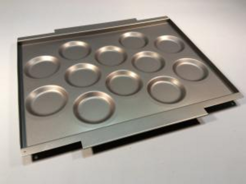 Henny Penny MM202376 - Pan, 12 short cups, FlexiRack, coated aluminum