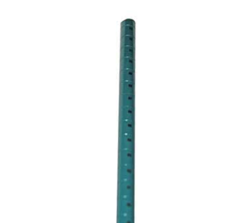 Serv-Ware GR86CWP - Serv-Ware - Wire Shelving -  86 Green Epoxy Post, includes post-cap and leveling foot