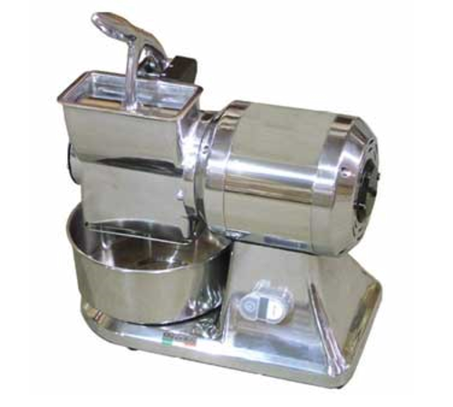 Omcan 11404 15 Inch Electric Cheese Grater with Ironed Steel Drum Countertop