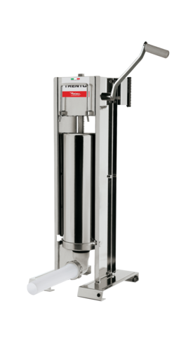 Omcan 48169 17 Inch Manual Vertical Horizontal Sausage Stuffer Stainless Steel