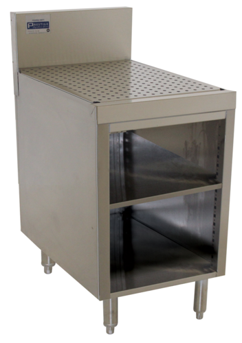Advance Tabco PRSCO-19-30-M - Prestige Underbar Drainboard Cabinet, open front, 30