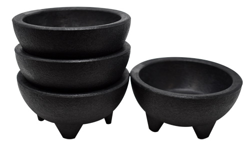 Omcan 80981 - (80981) 56 oz. Molcajete Salsa Bowl, 8.7