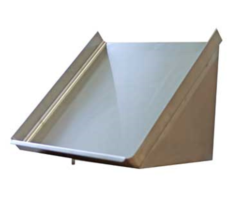 Serv-Ware SR21-CWP - Serv-Ware - Shelving - 21" Slanted Rack Shelf - Dimensions: 21" W x 18" D x 111⁄4" H - Materials: