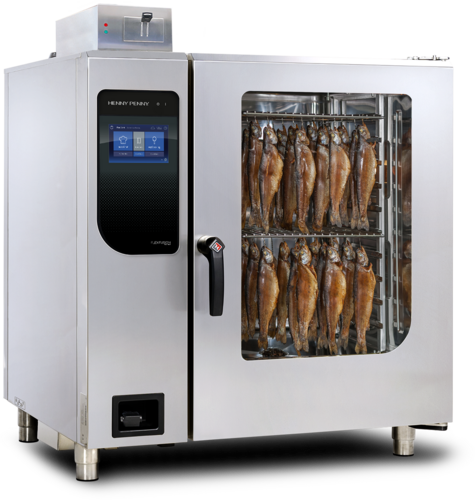 Henny Penny FPE121G2.SM - FlexFusion™ Platinum Combi-Smoker Oven Series 2, Generation 2, electric, racking for (10) 18x26