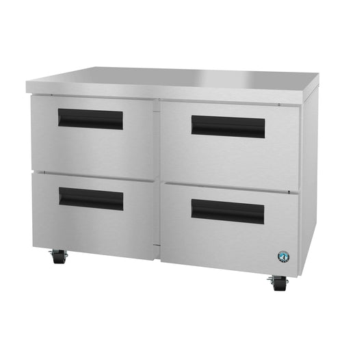 Hoshizaki UR48B-D4 - Steelheart® Series Undercounter Refrigerator, reach-in, two-section, 48"W, 13.66 cu. ft.,
