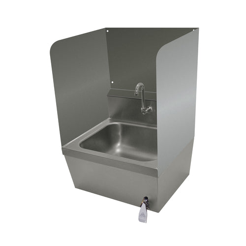 Advance Tabco 7-PS-28E - Welded Side Splash, 24
