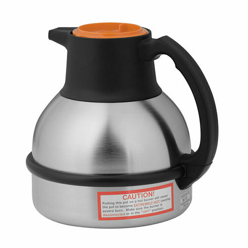 BUNN 36252.0000 - 36252.0000 Deluxe Thermal Carafe, 1.9 liter (64 oz.), brew-thru lid, vacuum insulation, stainless