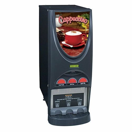 BUNN 36900.0000 - 36900.0000 iMIX®-3 Hot Beverage Dispenser, (3) 8 lb. hoppers, 4.5 gallon/hr capacity, lit front