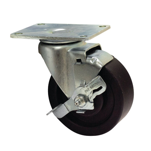 Advance Tabco RA-45 - Plate Caster with brake, 4