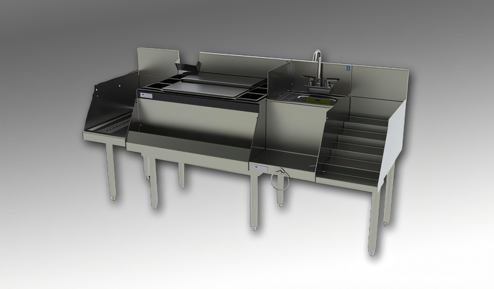 Perlick Corporation UCS48B-LF Top Shelf Bar Equipment