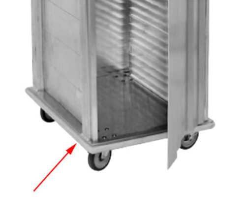 Advance Tabco RA-22 - Full Perimeter Bumper, for Pan Cabinet (factory installed only)