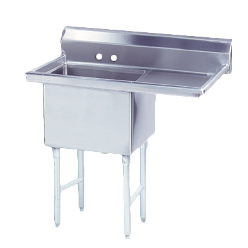Advance Tabco FS-1-1620-18R - Fabricated Sink, 1-compartment, 18