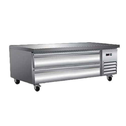 Serv-Ware CB60-HC - Serv-Ware - Refrigeration - 62" Refrigerated Chef Base - Dimensions: 62" W x 31.9" D x 26" H, (2)