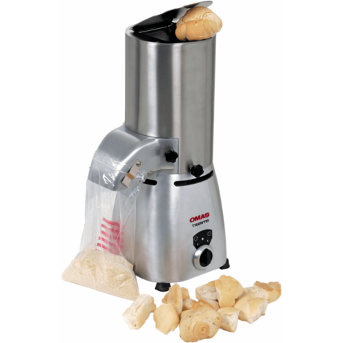 Omcan 23865 9 Inch Electric Grater Bread with Fan Cooled Motor and Safety Cover