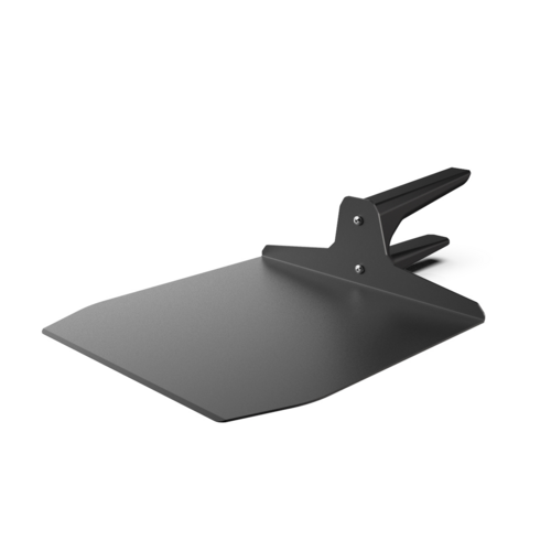 UNOX XUC196 - Flat Spatula, large, 11-5/8”W x 18-13/16”D x 3-5/8”H, with non-stick coating and ergonomic handle