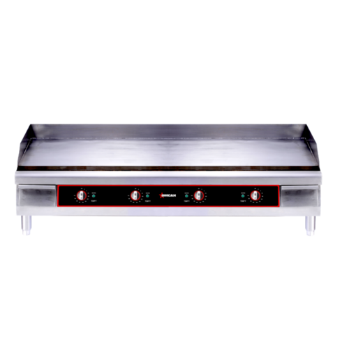 Omcan 48602 48 Inch Electric Countertop Griddle with Smooth Steel Plate