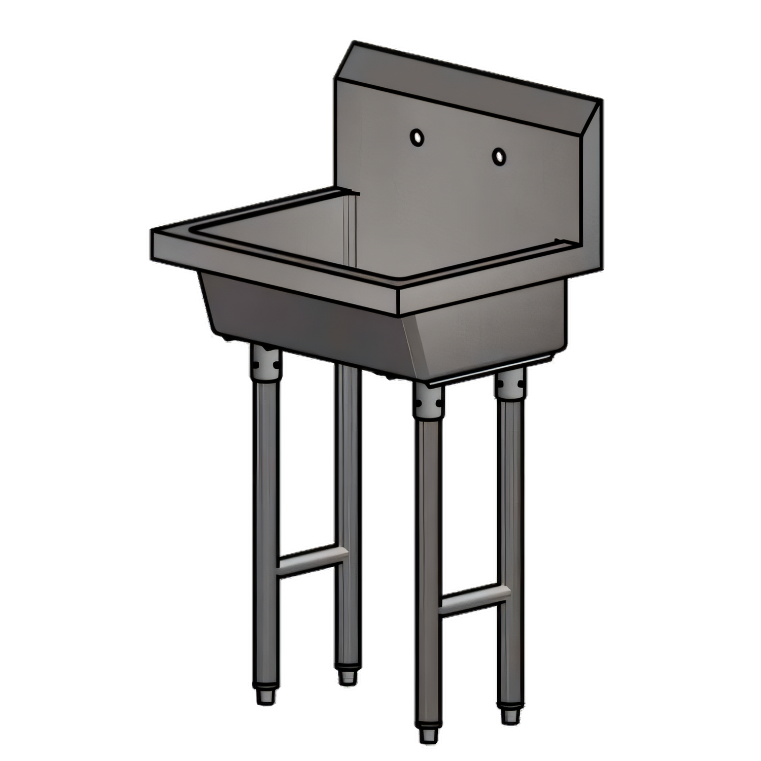 BK Resources MSHS-24F2 Hand Sinks