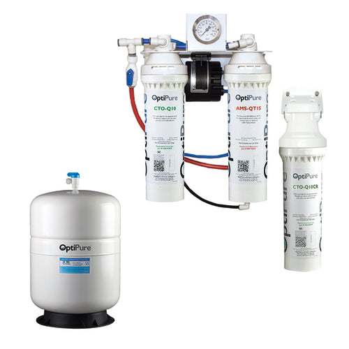 Alto-Shaam 5031203 - Reverse Osmosis System, 5 gallon hydropneumatic storage tank, up to 175 gpd production, operates at