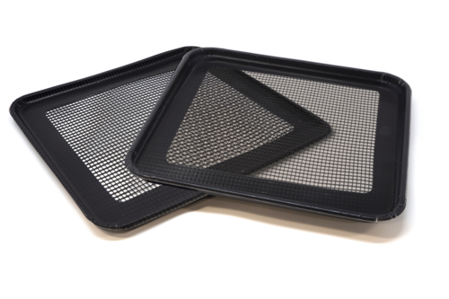 ACP TB10 - Basket, non-stick, 11-1/4" x 11-1/4" x 1", mesh bottom, aids in crisping & browning food, (2 per