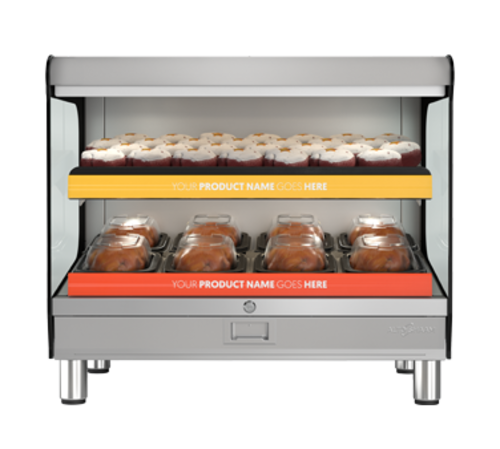 Alto-Shaam HSM-36/2S/T/F - HSM Series Hot Food Merchandiser, flat-top, countertop, 36
