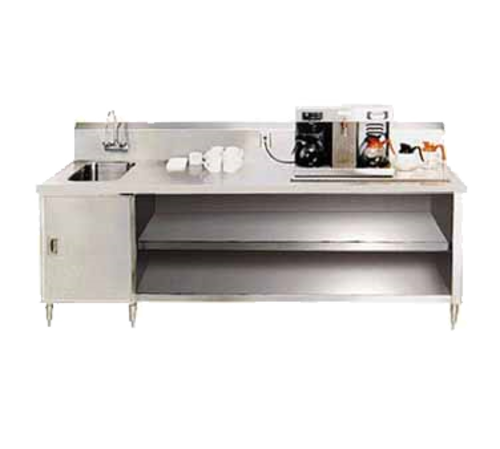 Advance Tabco BEV-30-144L - Beverage Table, 144