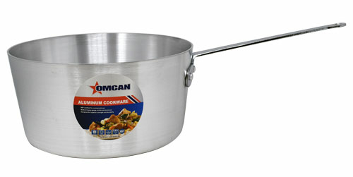 Omcan 43348 - (43348) Sauce pan, 8.5 qt, aluminum (Qty Break = 12 ea)