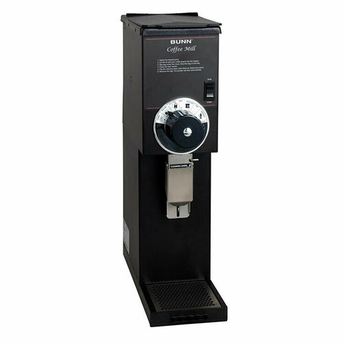 BUNN 22102.0000 - 22102.0000 G2HD Bulk Grinder, heavy duty, 2 lb. hopper capacity, turbo action, bag switch, black