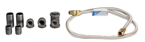 Vulcan CONNECT-CHALL - Inter-plumbing gas connection kit (requires rear gas connection on range), for connecting