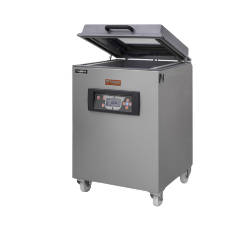 Omcan 50003 19.68 Inch Floor Model Vacuum Packaging Machine with Aluminum and Stainless Steel