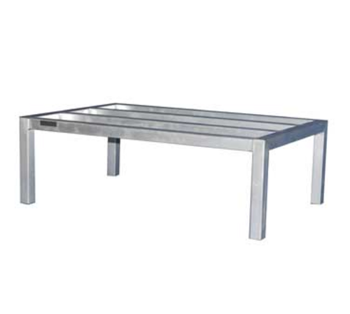 Serv-Ware CWP-DR-203612-V - Serv-Ware - Dunnage Rack - Aluminum 36"W x 20"D x 12"H, 2500 lbs weight capacity, 1-1/2" square all