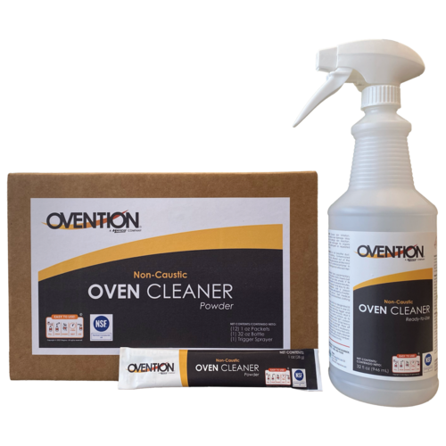 Ovention OVNTN-CLNR-YR - Year supply of cleaner - 6 boxes of OVNTN-CLNR-P1 [Non-Caustic Oven Powder Kit (12Pk/1 Bottle/1