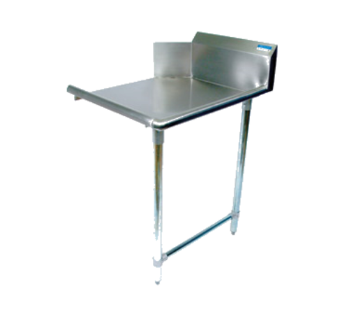 BK Resources BKCDT-36-R - Clean Dishtable, straight design, 36"W x 30-3/8"D x 46-1/4"H, left-to-right operation, 18/304