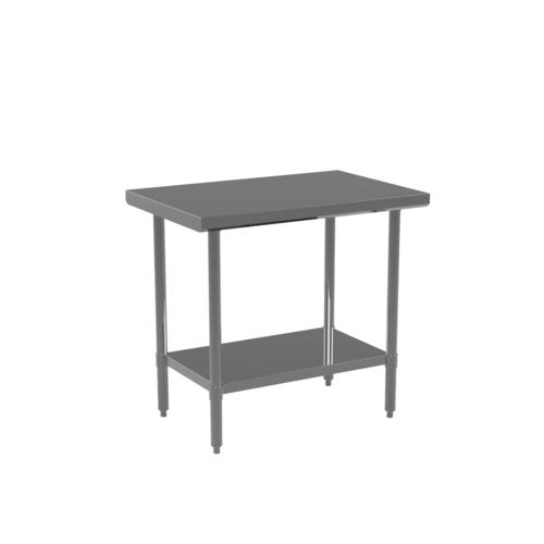 Atosa USA, Inc. ST3030EC - MixRite Work Table, 30"W x 30"D x 34"H, 18/430 stainless steel top with turned down edges, 18/430