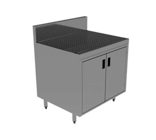Advance Tabco PRSCD-19-30-M - Prestige Underbar Drainboard Cabinet, with removable hinged doors, 30